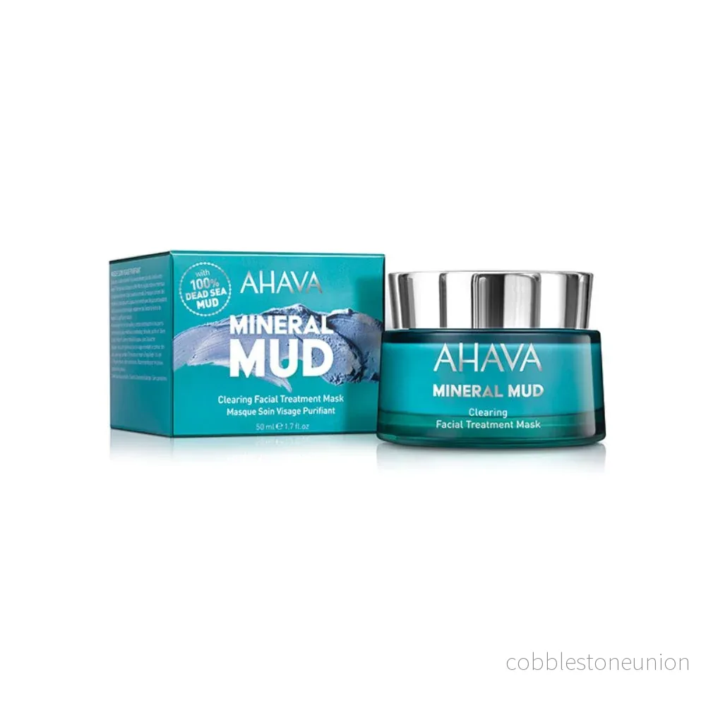 Ahava, Mineral Mud, Vegan, Rengörande, Krämmask, För ansiktet, 50 ml - Bild 2