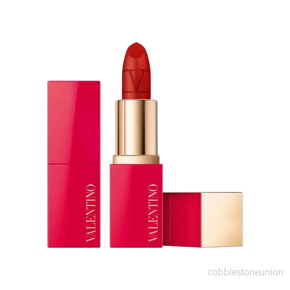 Valentino, Rosso, Matt, Krämigt läppstift, 219A, Återfyllningsbar, 3.5 g
