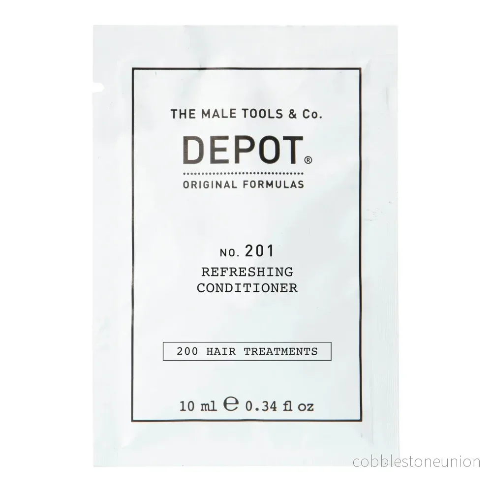 Depot, 200 Hair Treatments No. 201, Botanical Complex, Hårbalsam, För revitalisering, 10 ml