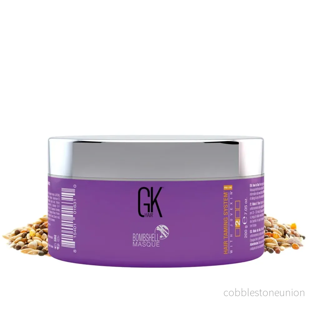 Global Keratin, Bombshell, Hårfärgningskräm mask, Färgning, Ultra Blond, 200 g