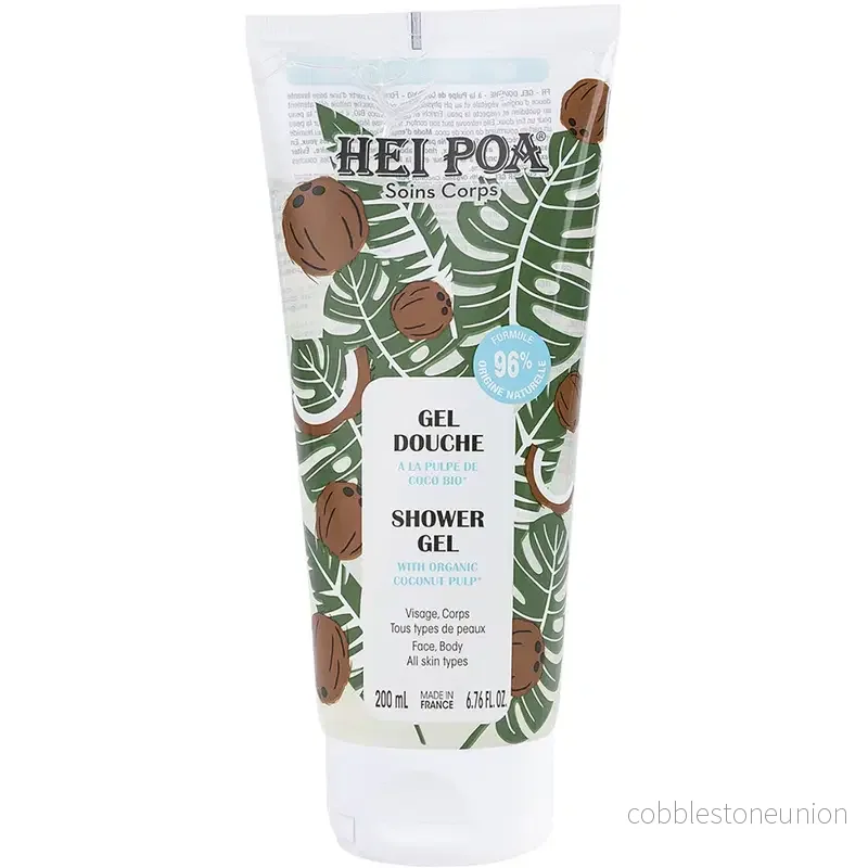 Hei Poa, Coconut Pulp, Hydrating, Shower Gel, For all skin types, 200 ml