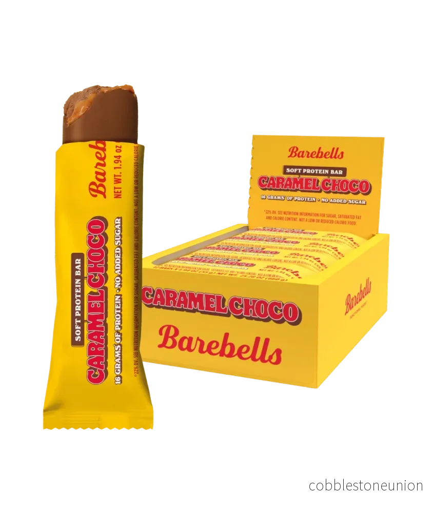 Barebells Protein Bar Soft Caramel Choco 55gx12