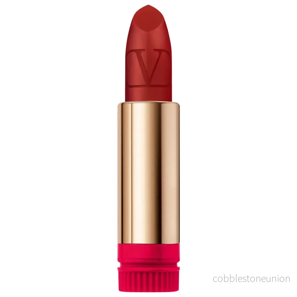Valentino, Rosso, Matt, Krämigt läppstift, 111A, Påfyllning, 3.5 g