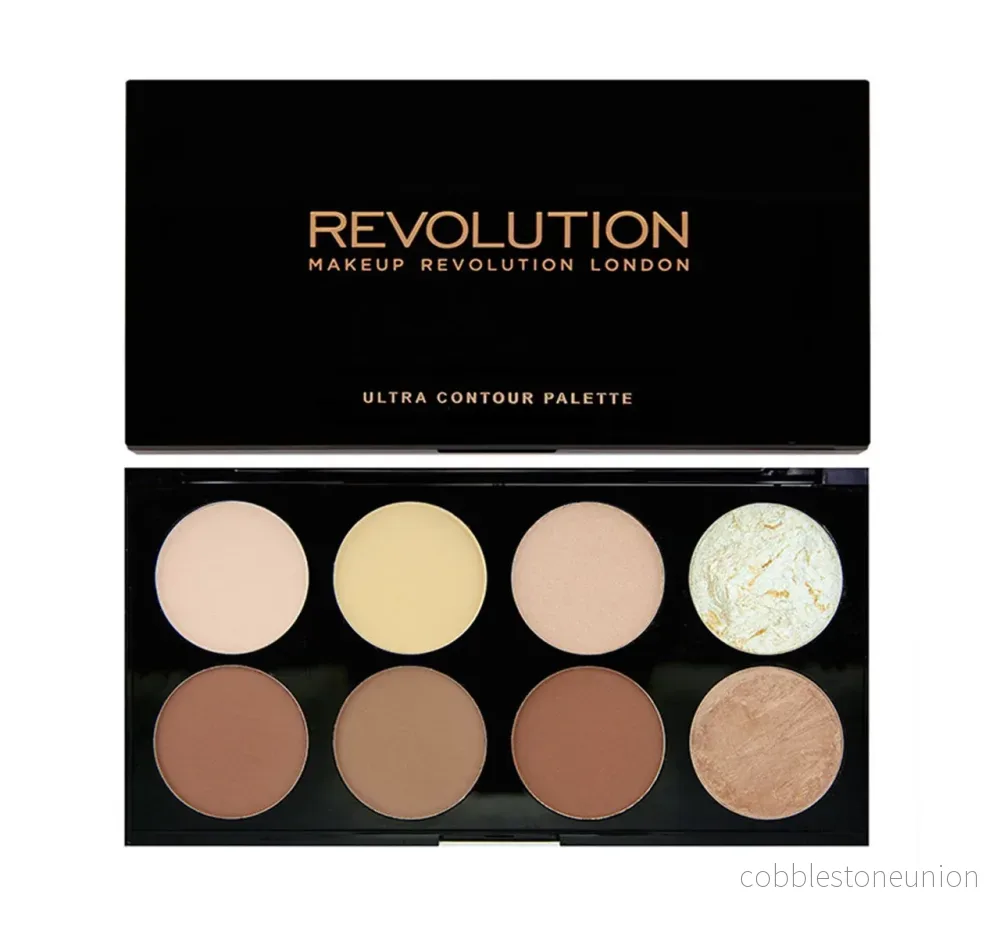 Makeup Revolution, Ultra Professional, Konturpalett, 8 nyanser, 1.6 g Makeup Revolution, Ultra Professional, Konturpalett, 8 nyanser, 1.6 g