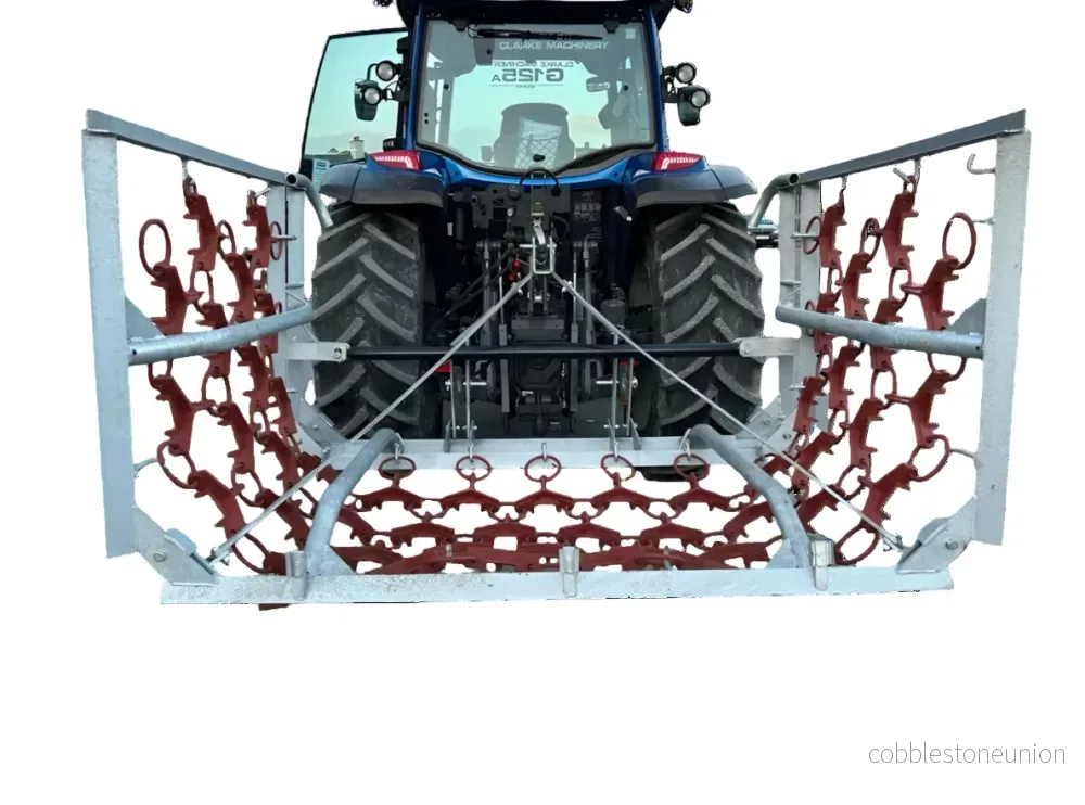 Gräsharv 6 meter Hydrauliskt Vikbar – Galvaniserad för Traktor