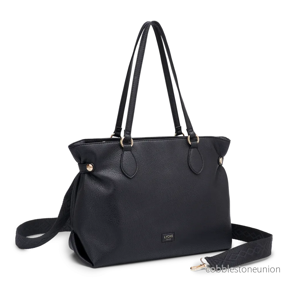 Lycke Totebag Alma svart Lycke Totebag Alma svart
