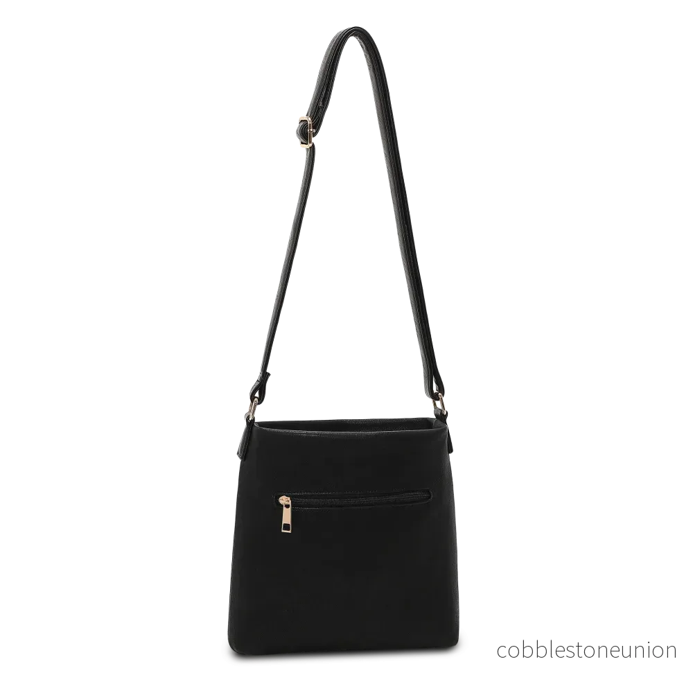 Puccini Crossbody Linea svart - Bild 2