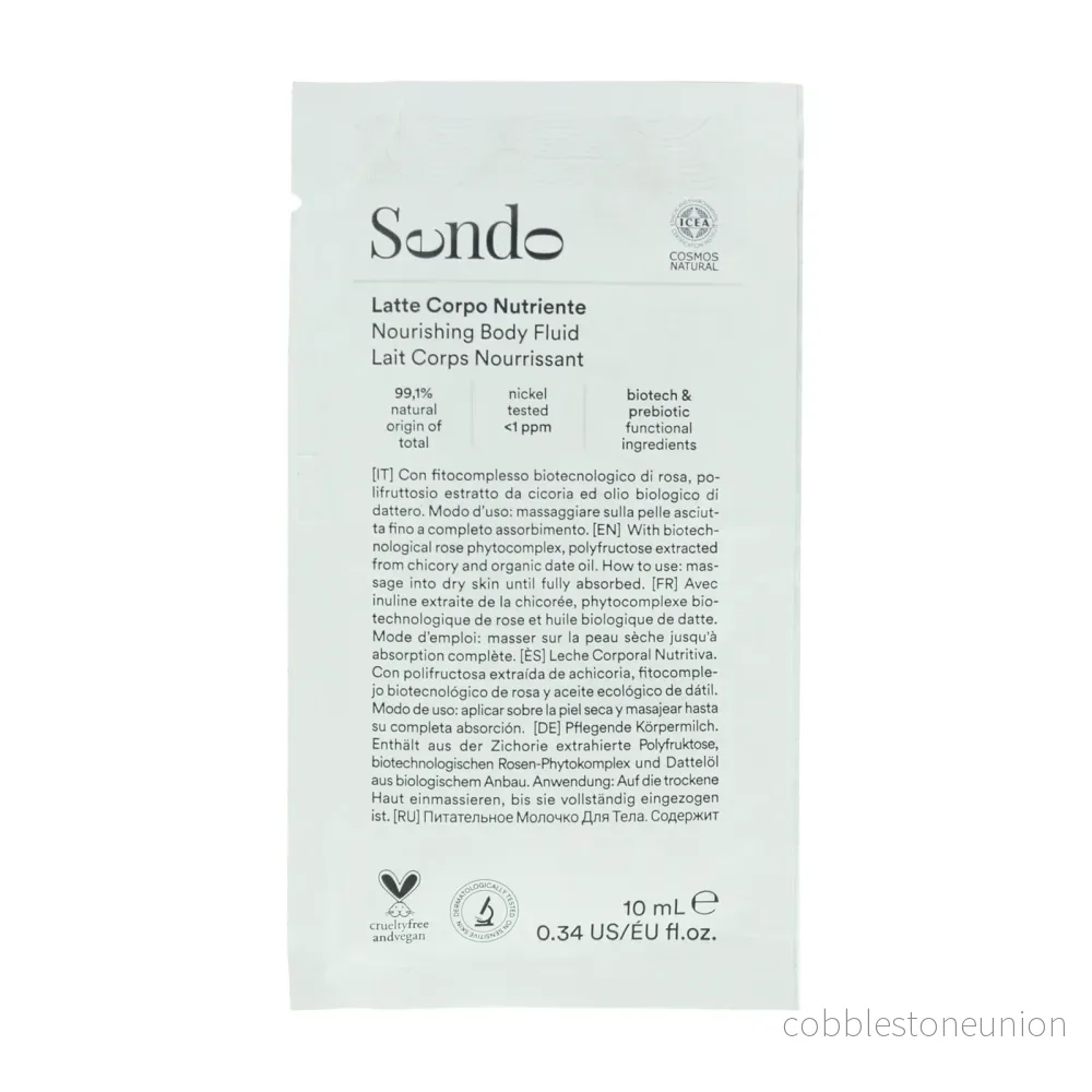 Sendo, Sendo, Nourishing, Body Milk, 10 ml Sendo, Sendo, Nourishing, Body Milk, 10 ml