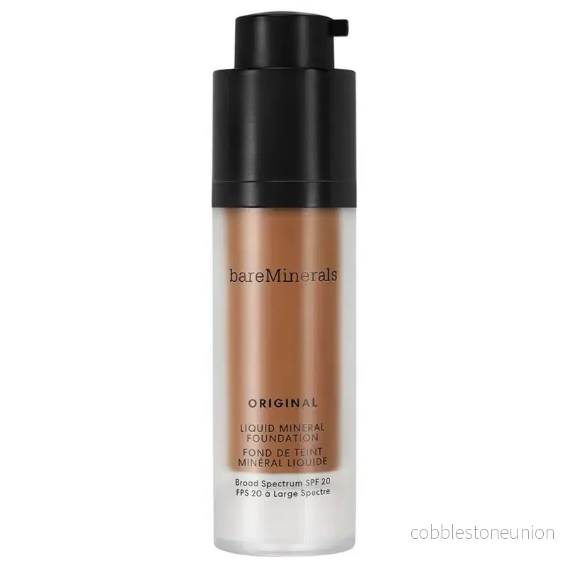 BareMinerals, Original Liquid Mineral, Luminous, flytande foundation, 25, Golden Dark, SPF 20, 30 ml