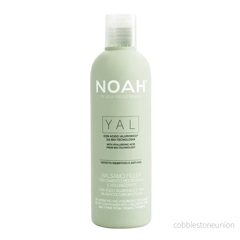Noah, Yal, Hyaluronsyra, Hårbalsam, Volymgivande, 250 ml Noah, Yal, Hyaluronsyra, Hårbalsam, Volymgivande, 250 ml