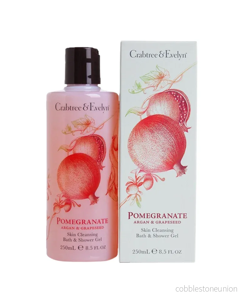 Crabtree & Evelyn, Pomegranate, Argan & Grapeseed, Cleansing, Shower Gel, For all skin types, 250 ml Crabtree & Evelyn, Pomegranate, Argan & Grapeseed, Cleansing, Shower Gel, For all skin types, 250 ml