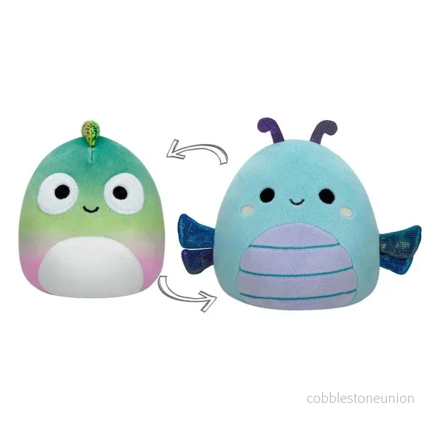 Squishmallows Flip A Mallows Denton & Heather Squishmallows Flip A Mallows Denton & Heather