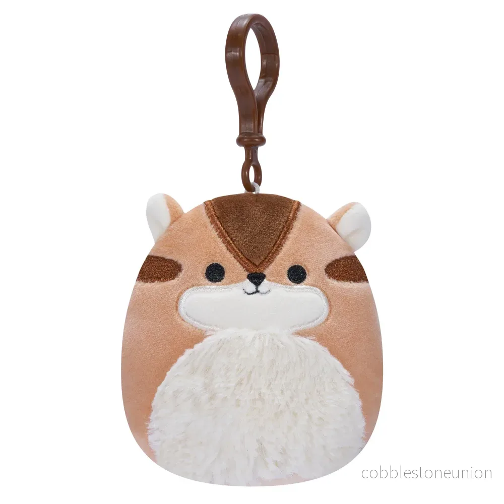 Squishmallows Clip-On Melzie The Chipmunk 9 Cm
