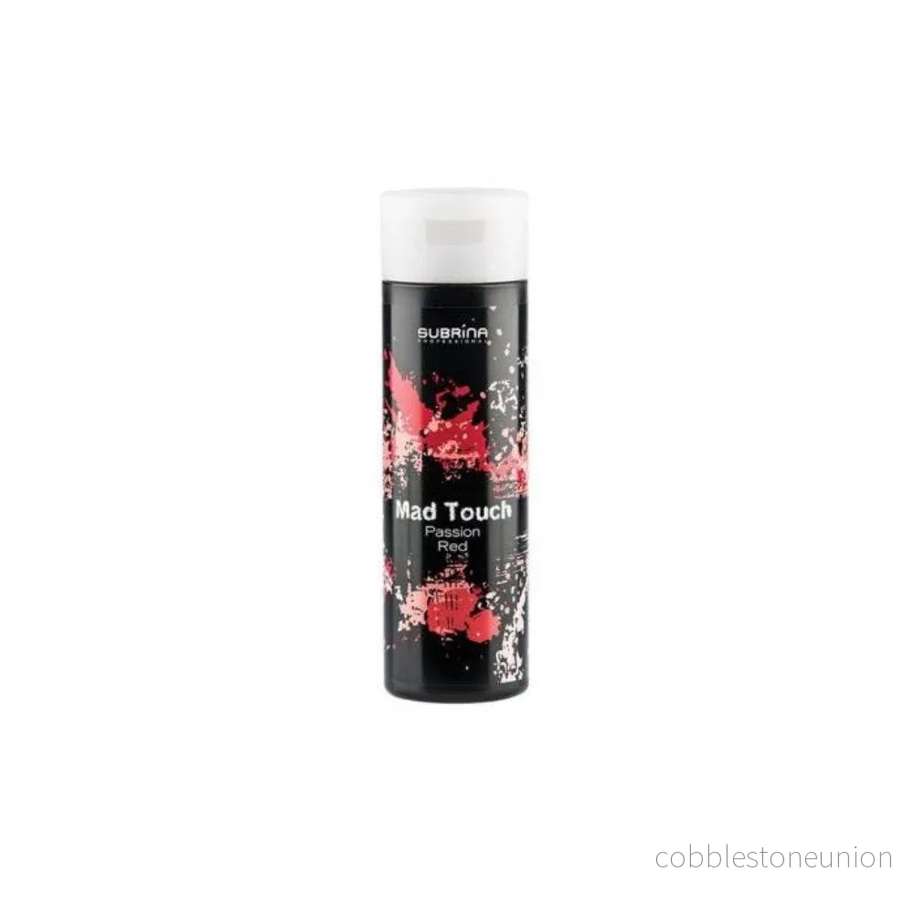 Subrina Professional, Mad Touch, Oxidantfri och ammoniakfri, Hårfärgningsgel, För direkt färgning, Passion Red, 200 ml