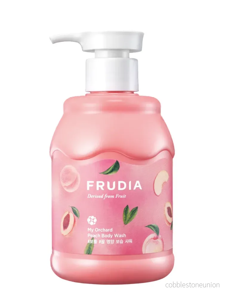 Frudia, Delivered From Fruit, Peach, Cleansing, Shower Cream, 350 ml
