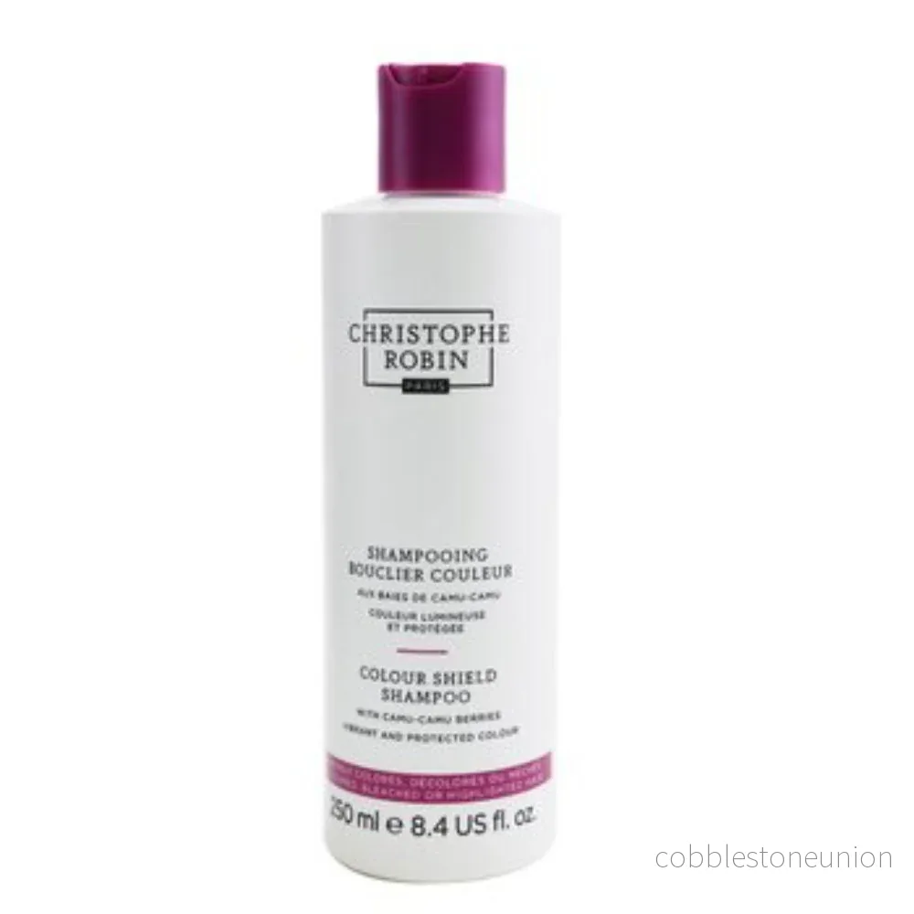 Christophe Robin, Colour Shield, Camu-camu bär, Hårschampo, För färgskydd, 250 ml