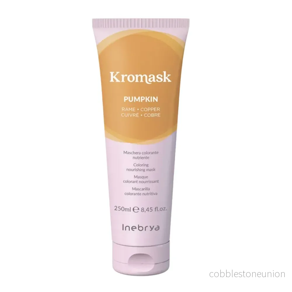 Inebrya, Kromask, Hårfärgningskräm mask, Näringsrik, Pumpkin, 250 ml