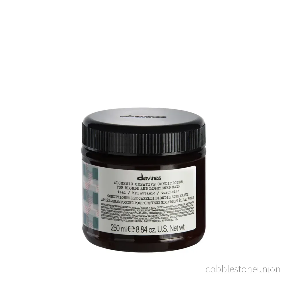 Davines, Alchemic, Hårfärgsbalsam, Teal Blue, Förhöjer färgintensiteten, 250 ml