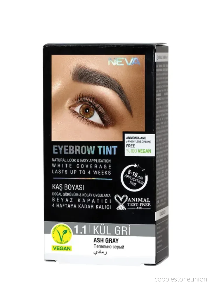 Neva, Eyebrow Tint, Permanent hårfärg, Natural Blonde, 30 ml