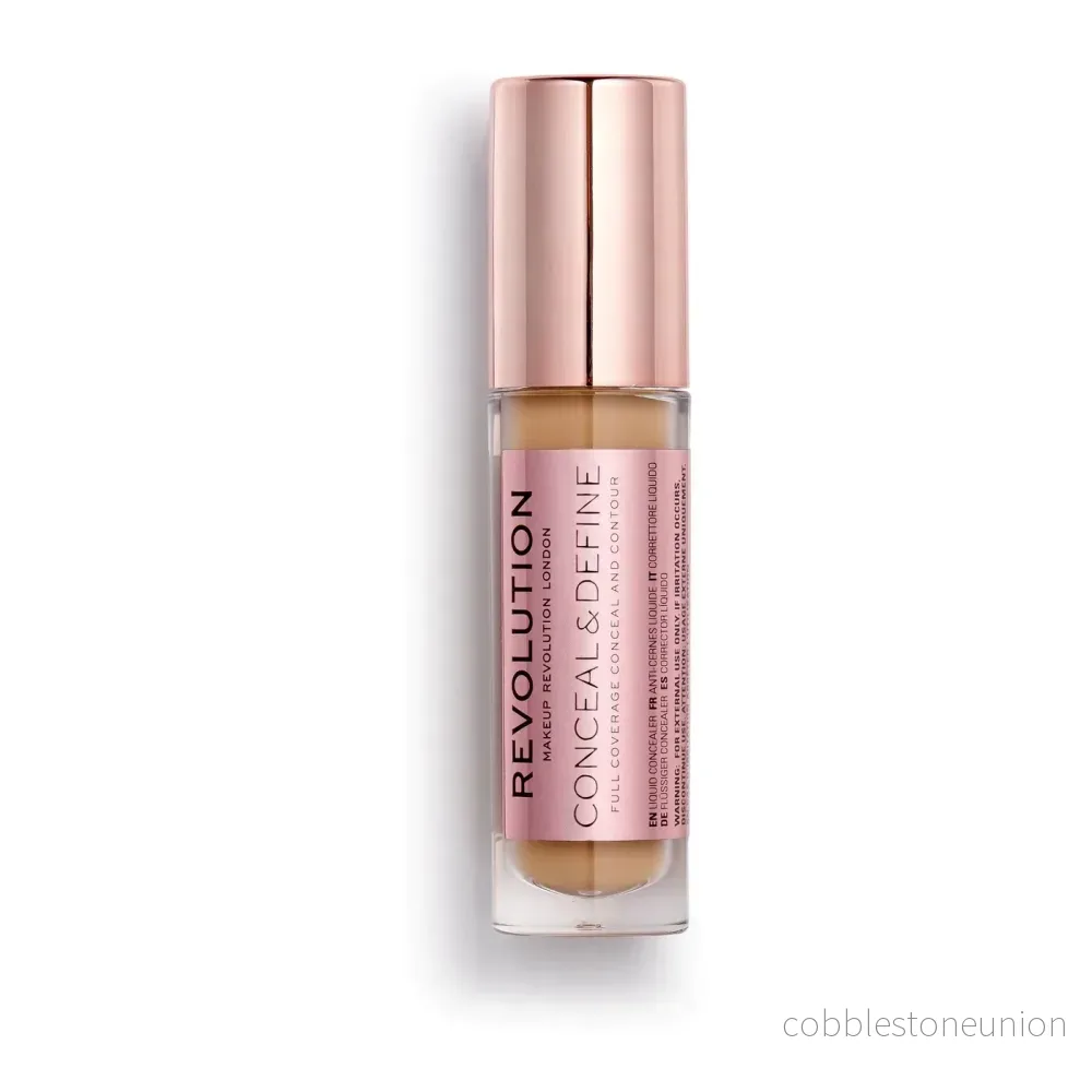 Makeup Revolution, Conceal & Define, Correcting, Liquid Concealer, C 12, 4 g Makeup Revolution, Conceal & Define, Correcting, Liquid Concealer, C 12, 4 g