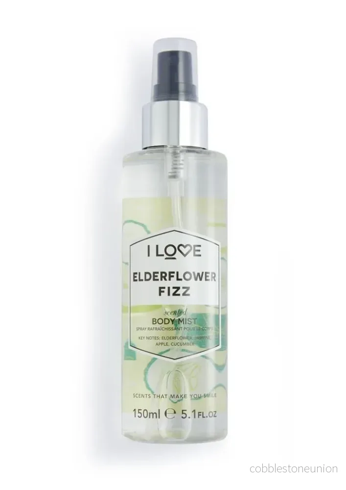 I Love, Signature Collection, Dimma spray, Fläder Fizz, 150 ml