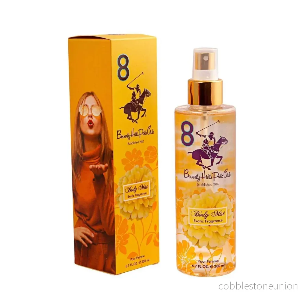 Beverly Hills Polo Club, No.8 Exotic Fragrance, Body Mist, 200 ml - Bild 2
