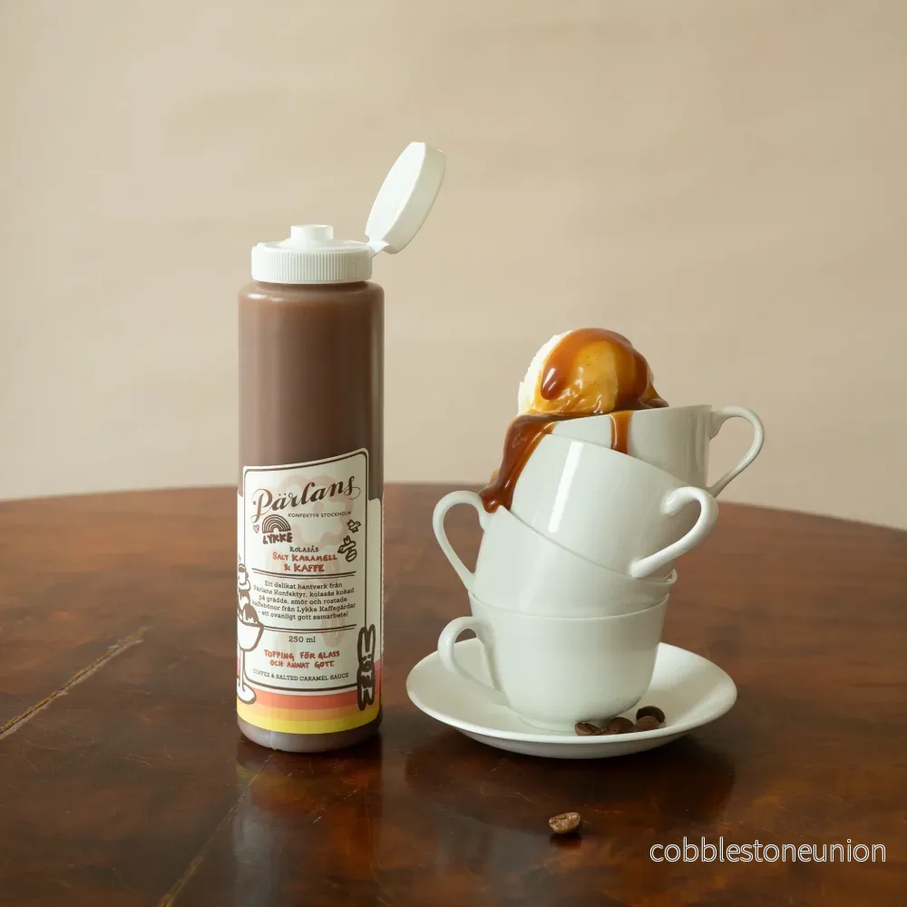 caramel sauce COFFEE squeeze