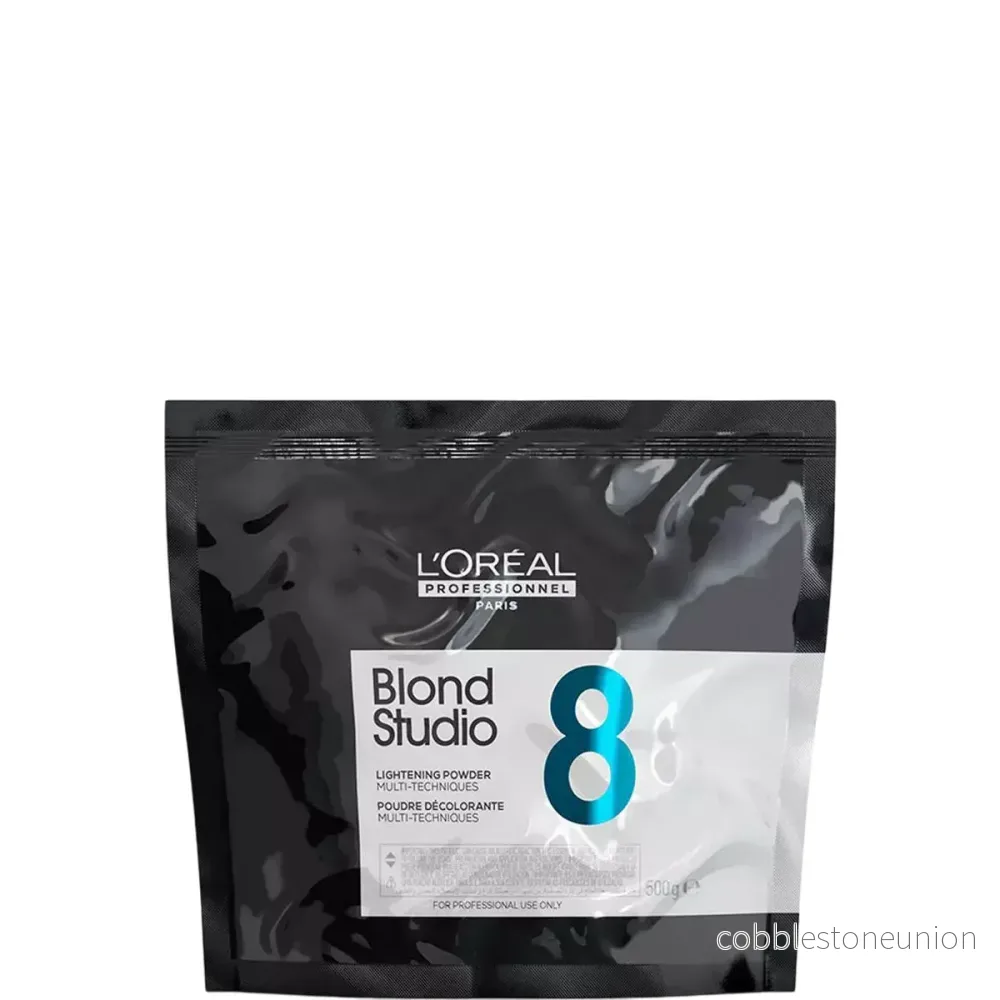 L’Oréal Professionnel, Blond Studio Multi Technique 8, Highlights, Håroxidationspulver, 500 g L’Oréal Professionnel, Blond Studio Multi Technique 8, Highlights, Håroxidationspulver, 500 g