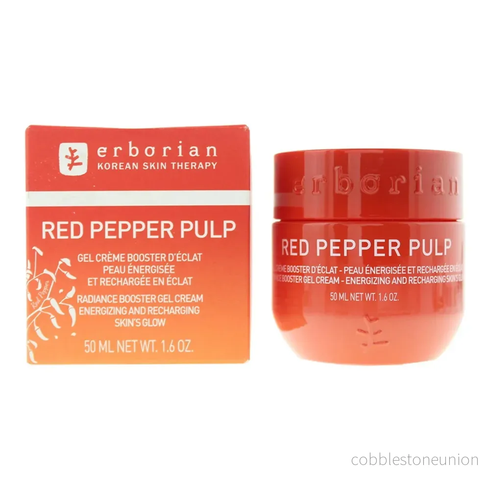 Erborian, Red Pepper Pulp, Boosts, Gelkräm, För ansiktet, 50 ml - Bild 2