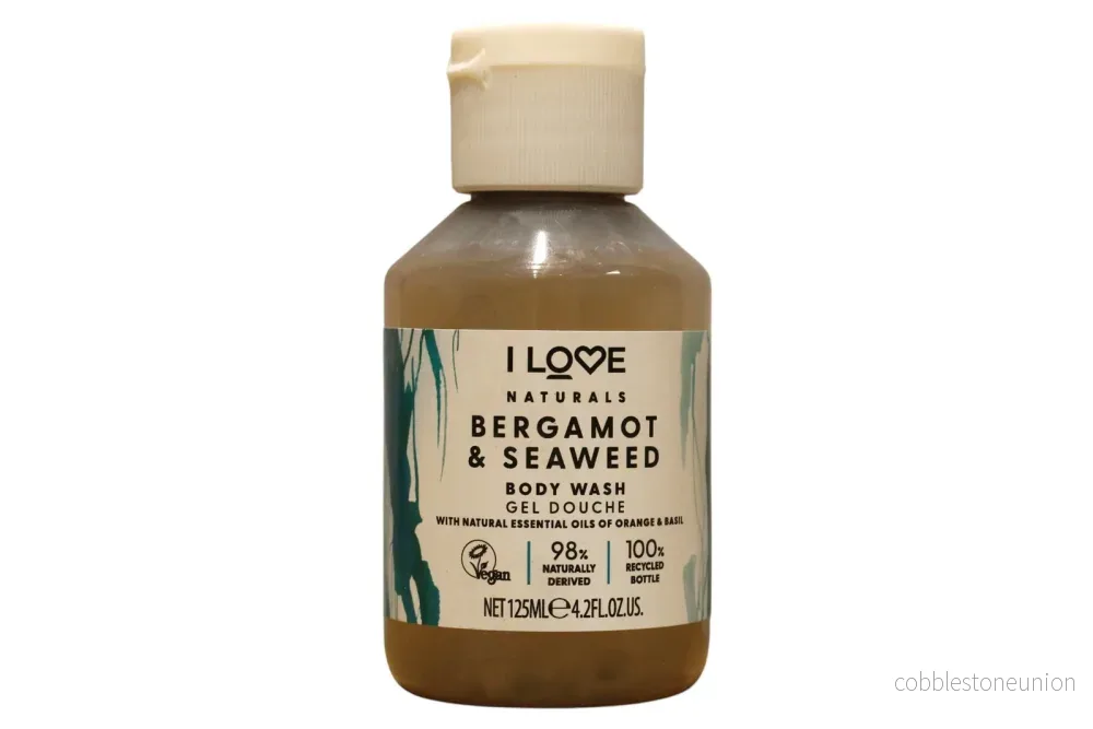 I Love, Naturals Collection, Bergamott & Sjögräs, Återfuktande, Duschgel, För alla hudtyper, 125 ml - Bild 2