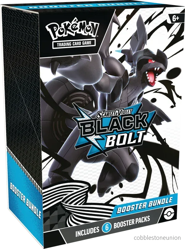 Pokemon Scarlet & Violet 10.5: Black Bolt Booster Bundle