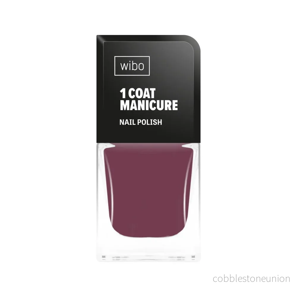 Wibo, 1 Coat Manicure, Glänsande, Nagellack, 14, 8.5 ml Wibo, 1 Coat Manicure, Glänsande, Nagellack, 14, 8.5 ml