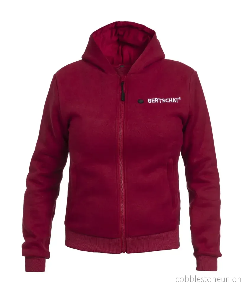 Uppvärmda Hoodie PRO | Dam - Bourgogne - Bild 2
