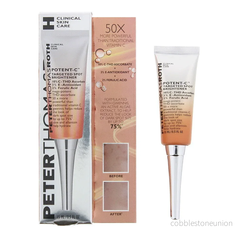 Peter Thomas Roth, Potent-C, Vitamin C, Anti-blemish, Lokal behandlingskräm, För fläckar och pigmenteringar, För ansiktet, 15 ml - Bild 2