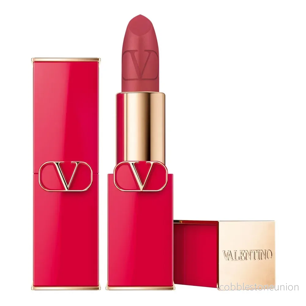 Valentino, Rosso, Matt, Creamy Lipstick, 110R, Refillable, 3.5 g
