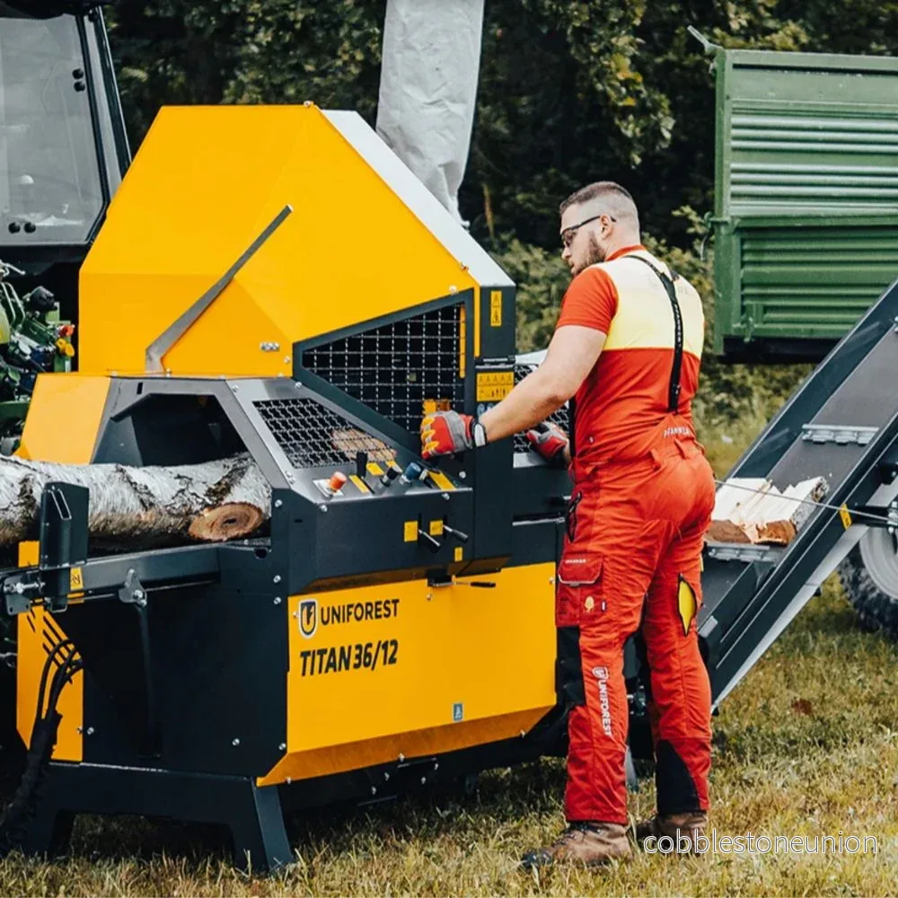 Vedprocessor Titan 36/12 PTO- eller eldrift - Bild 2