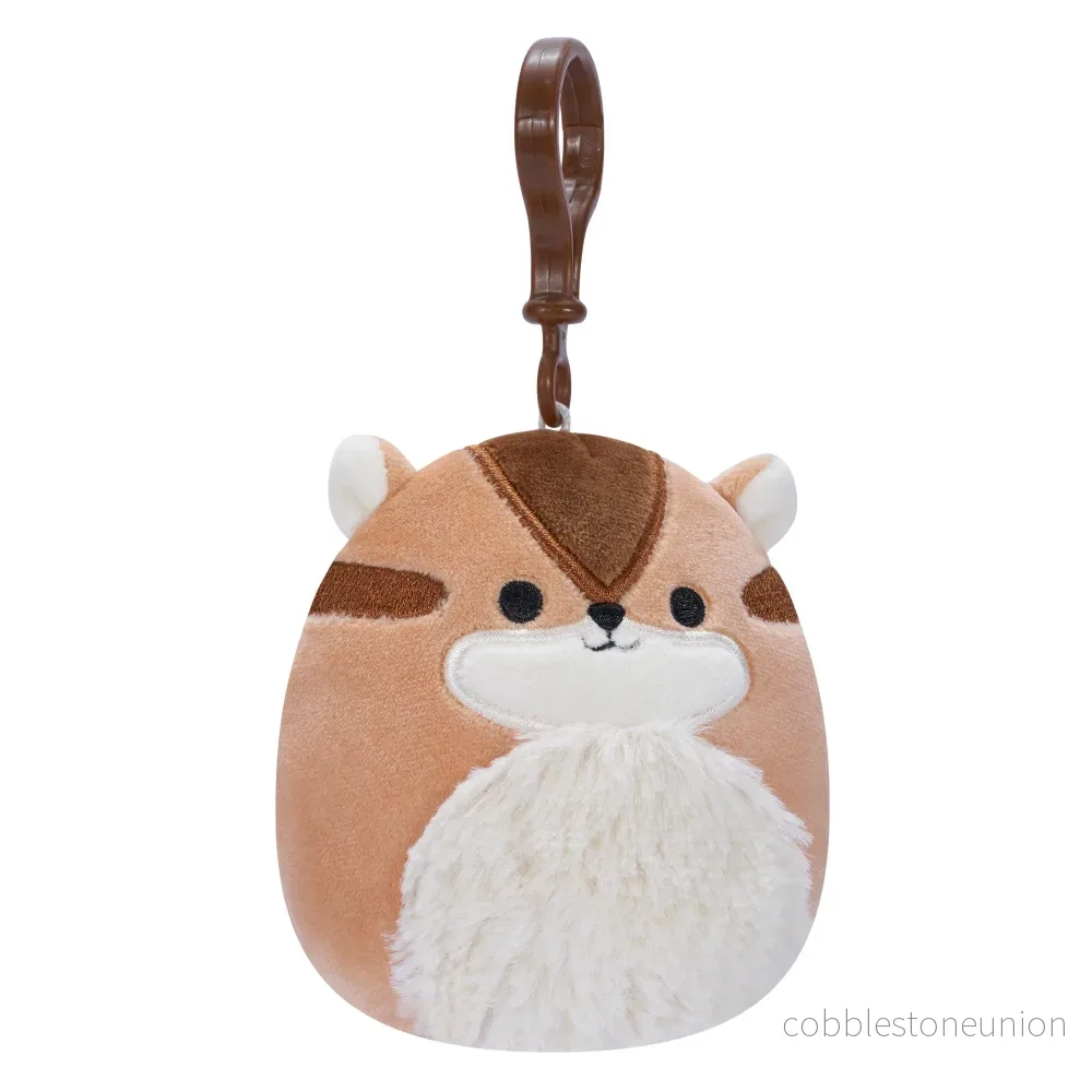 Squishmallows Clip-On Melzie The Chipmunk 9 Cm - Bild 2