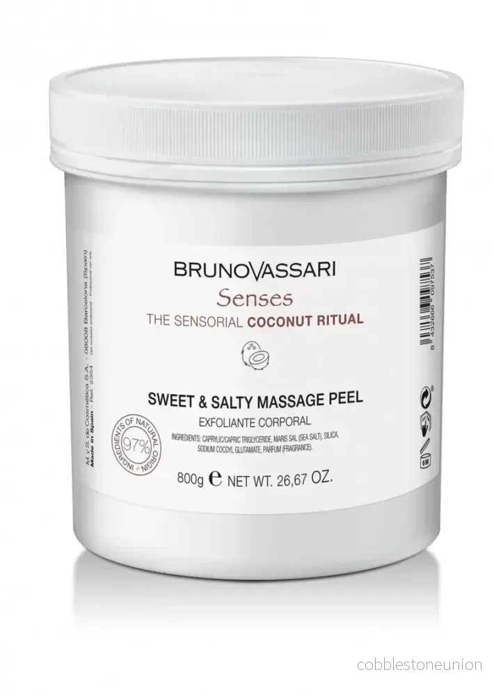 Bruno Vassari, Senses, Coconut Oil, Exfoliating Gel, 650 ml Bruno Vassari, Senses, Coconut Oil, Exfoliating Gel, 650 ml