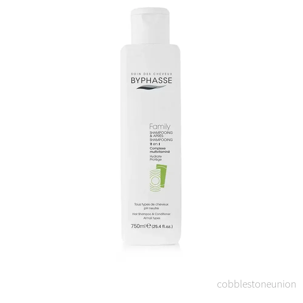 Byphasse, Family, Shampoo & conditioner 2-in-1, 750 ml