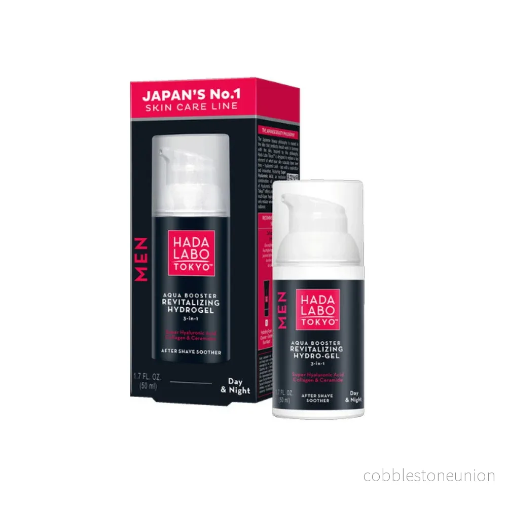 Hada Labo Tokyo, Män, Hydrogel, Revitalisering, After shave-gel, 50 ml - Bild 2