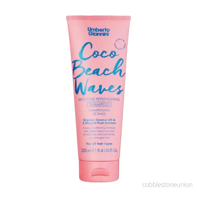 Umberto Giannini, Coco Beach Waves, Hårschampo, Återfuktande, 250 ml