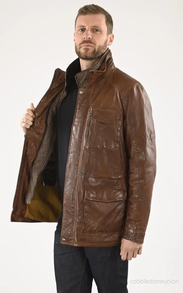 Rodeo Brown Comfortable Jacket - Men - Bild 2