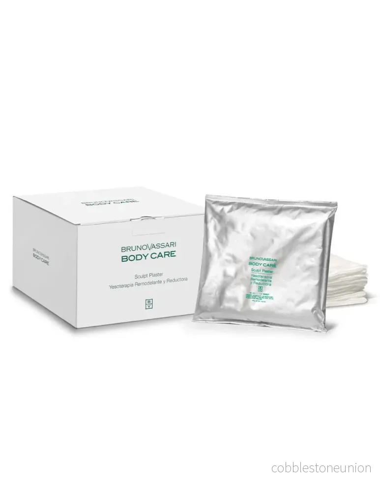 Set, Bruno Vassari, Kroppsvård, Kosmetiskt plåster, Fasthet + Kroppsmodellering, Kroppspudermask, 4 st, 440 g