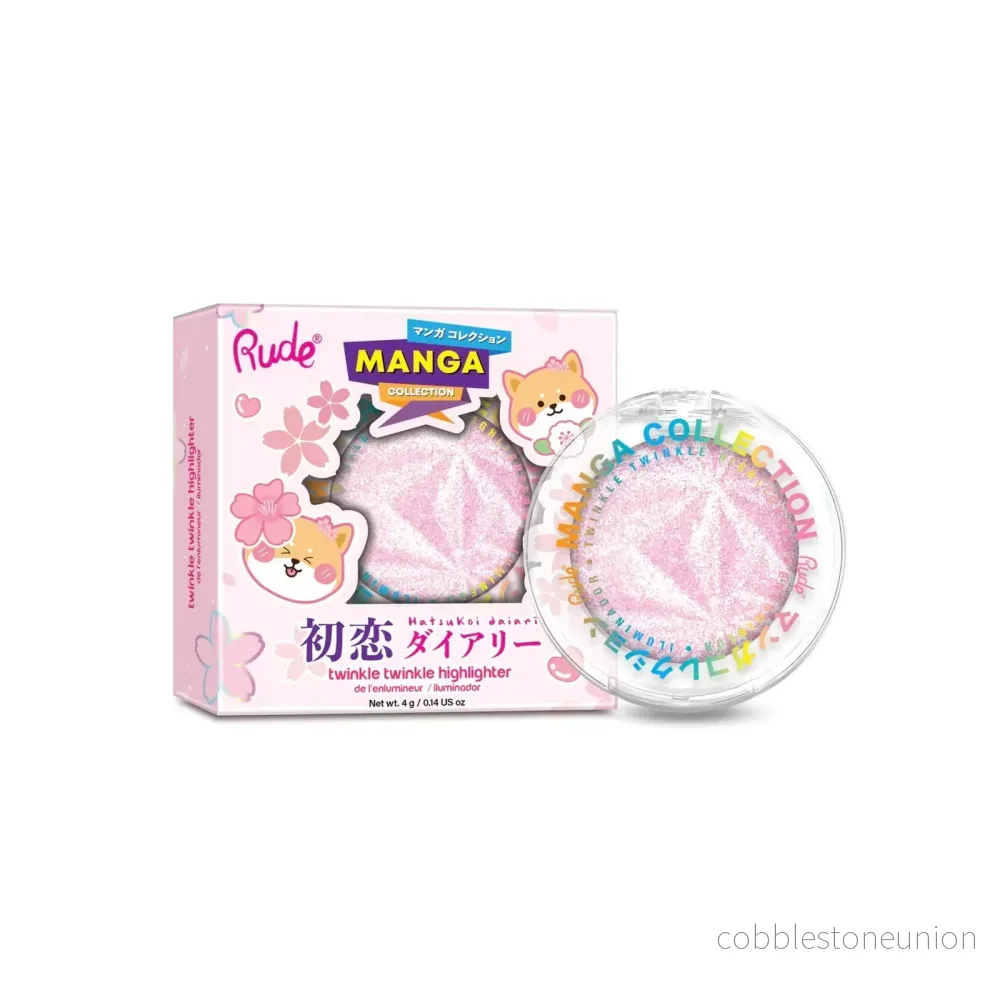 Rude Cosmetics, Twinkle Twinkle, Belyst, Highlighterpalett, Sawa-Chan’s Heart, 4 g Rude Cosmetics, Twinkle Twinkle, Belyst, Highlighterpalett, Sawa-Chan’s Heart, 4 g