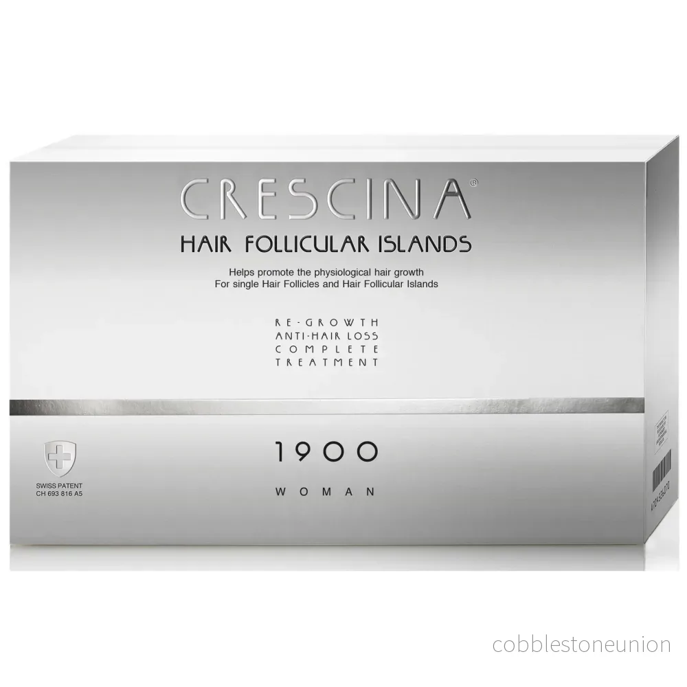 Labo Suisse, Crescina Follicular Islands 1900, Tillväxtstimulerande, Serum i ampuller, För hårbotten, För kvinnor, 10 + 10 st