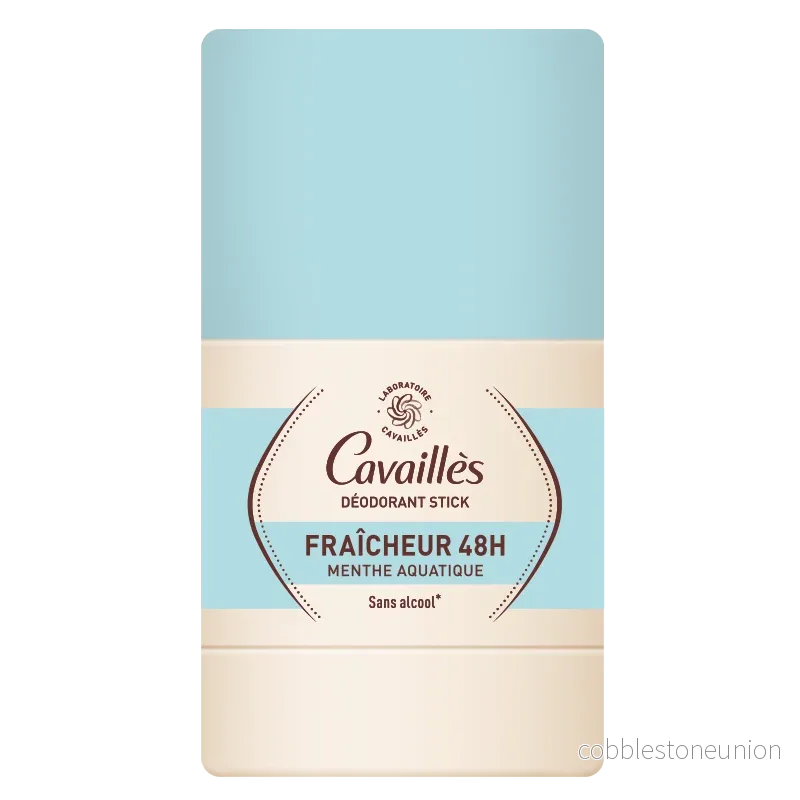 Roge Cavailles, Menthe Aquatique, 48h Protection, Deodorantstick, Unisex, 50 ml