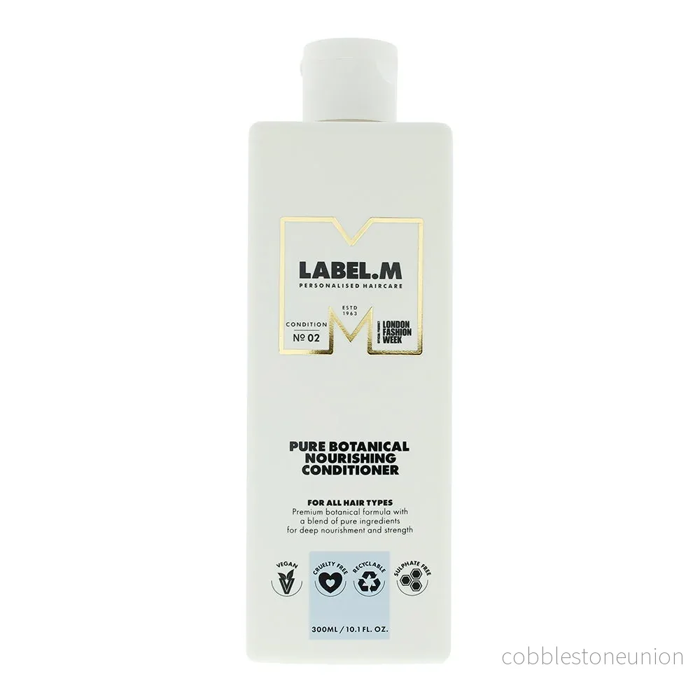 Label.M, Pure Botanical, Näringsrikt hårbalsam, 300 ml