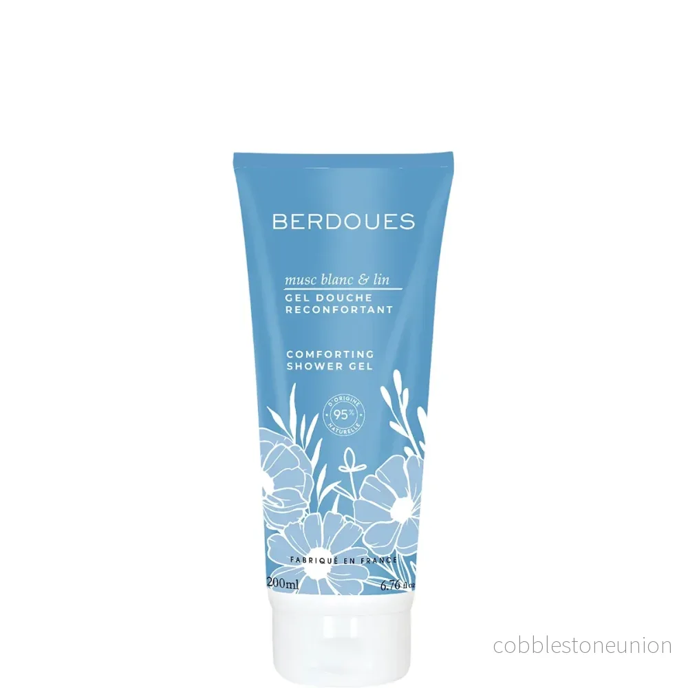 Parfums Berdoues, Musc Blanc Et Lin, Duschgel, 200 ml Parfums Berdoues, Musc Blanc Et Lin, Duschgel, 200 ml