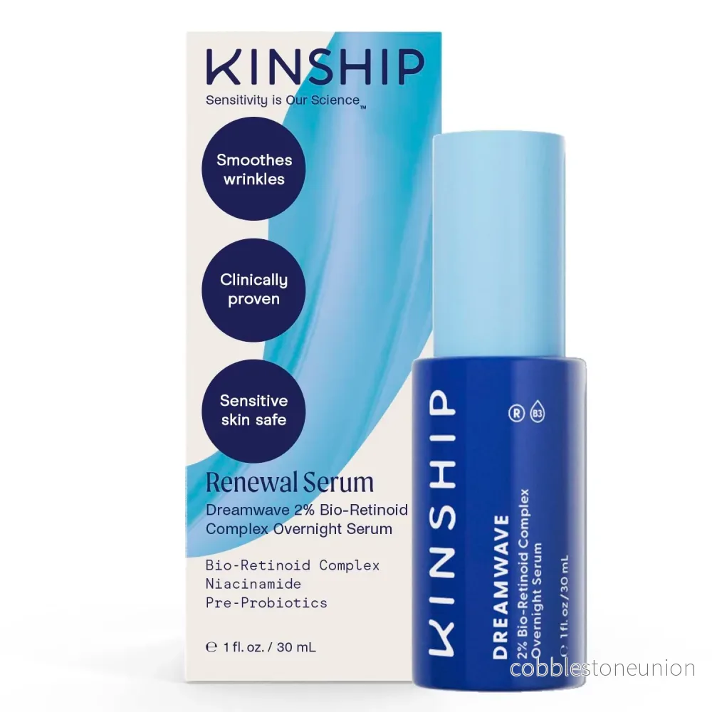 Kinship, Dreamwave, Anti-rynkor, Över natten, Serum, För ansiktet, 30 ml - Bild 2
