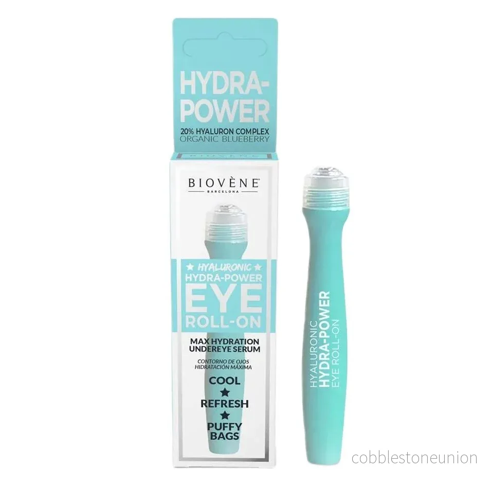 Biovene, Hyaluronic Hydra-Power, Mot trötthet, Ögon roll-on, 15 ml Biovene, Hyaluronic Hydra-Power, Mot trötthet, Ögon roll-on, 15 ml